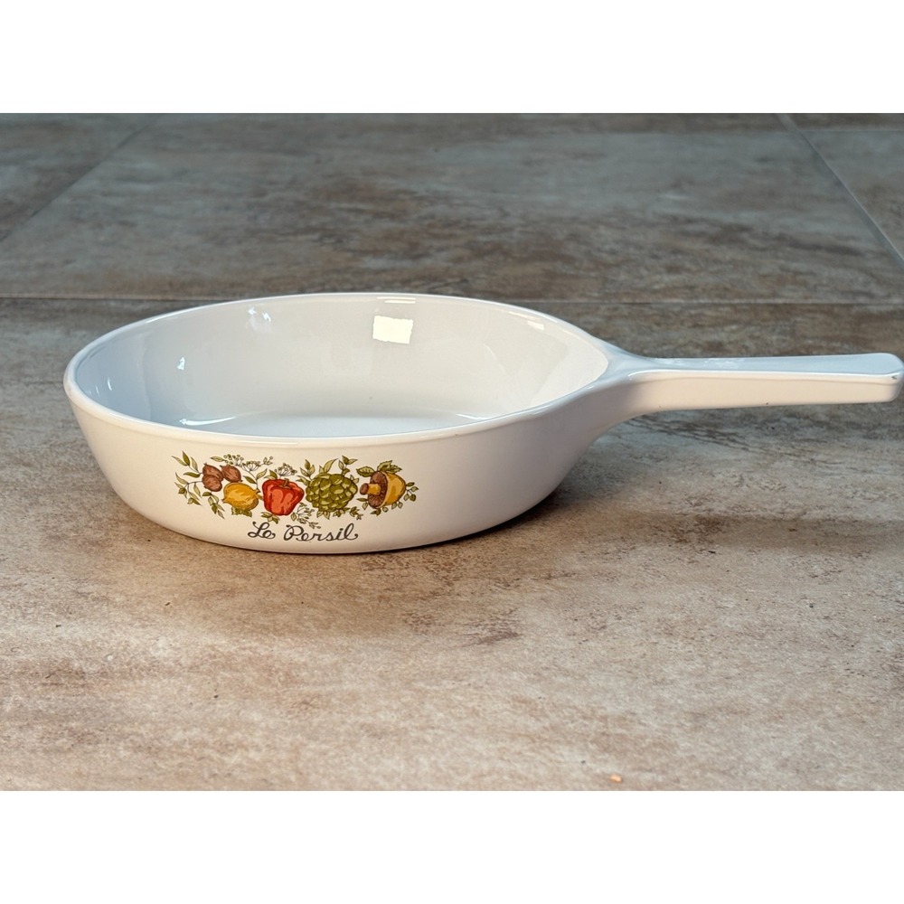 Corning Ware Le Persil Spice of Life P-83-B Pan Skillet Dish 6.5" Vintage No Lid